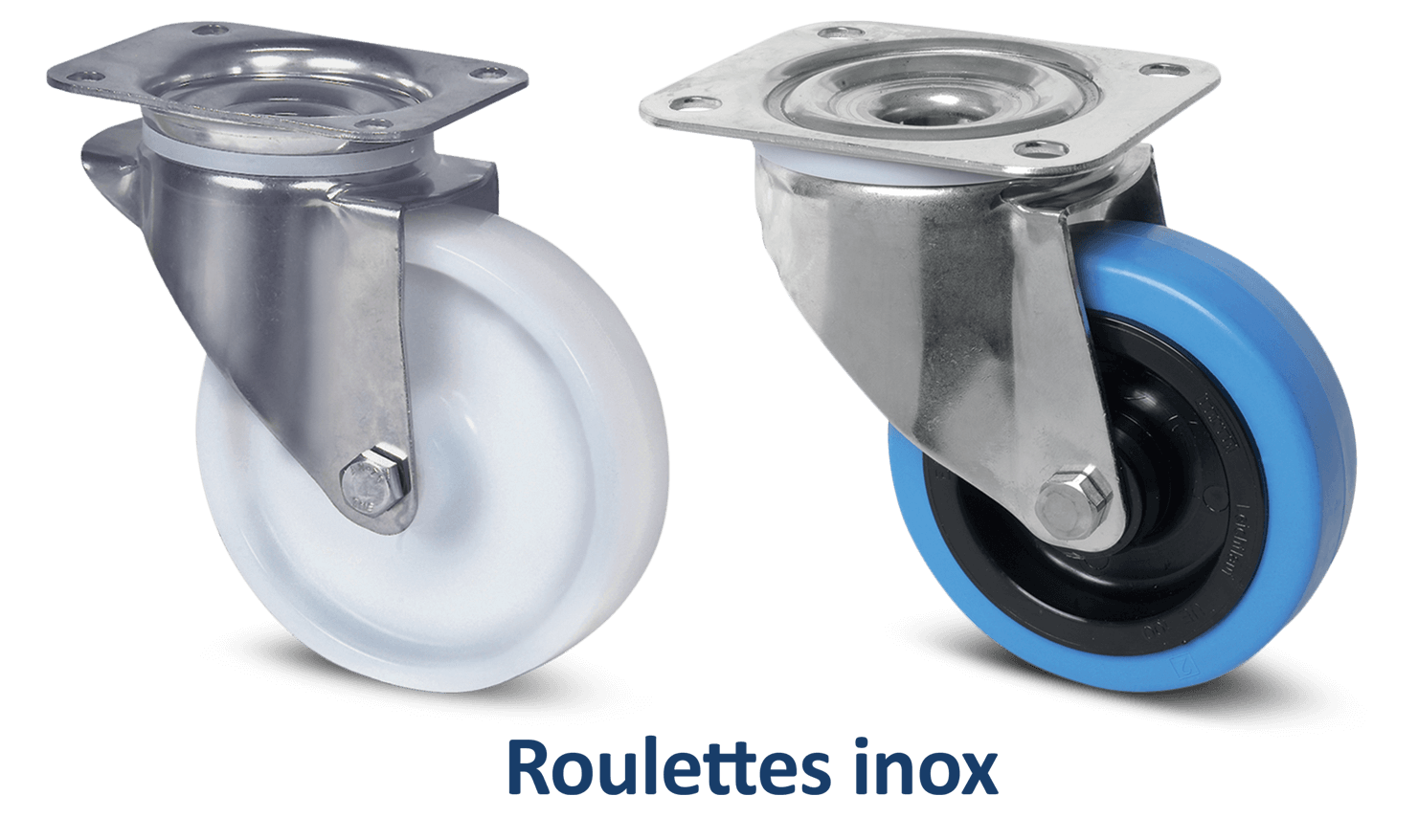 Roulette en inox