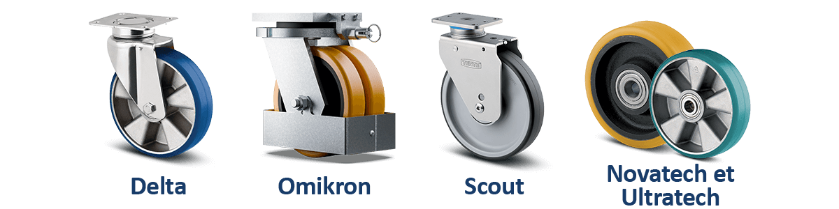 roulettes industrielles TENTE